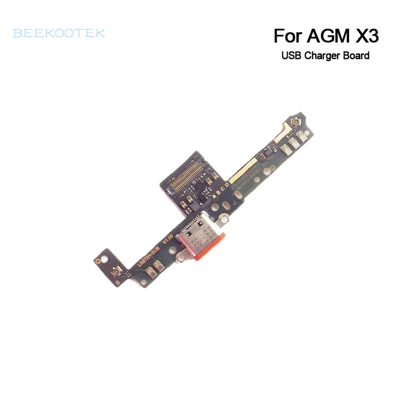 Новинка оригинальная плата зарядного устройства AGM X3 с USB-разъемом модуль