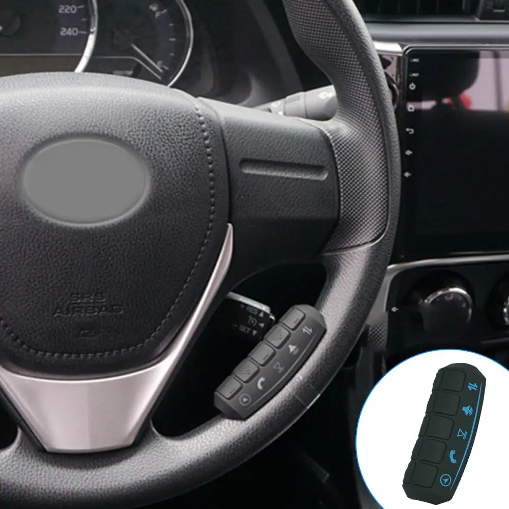 

Universal Wireless Steering Wheel Receiver LED Car Auto Button Remote Control