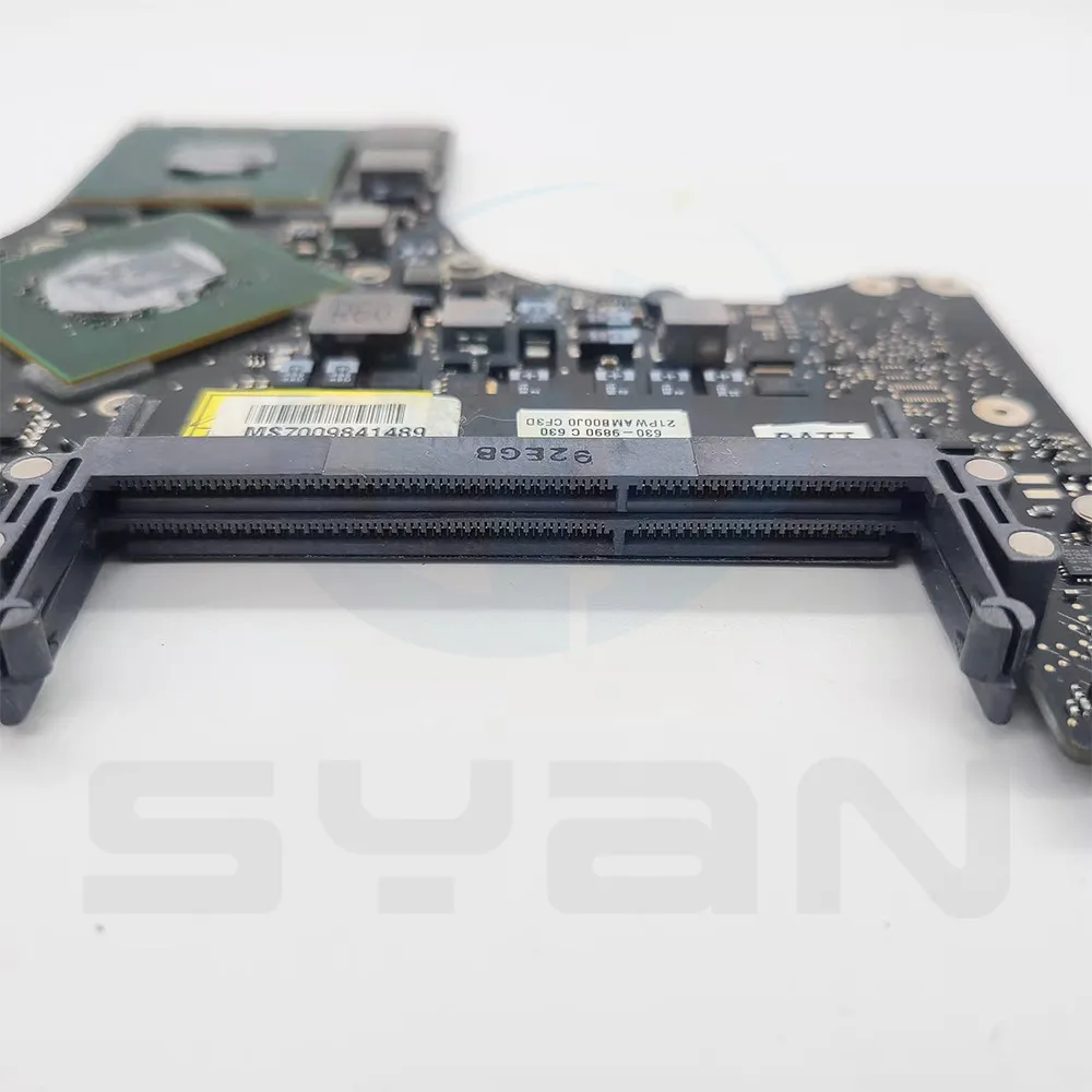 Материнская плата SYan A1286 2 4 ГГц Core Duo P8600 для Macbook Pro 15 дюйма 820-2330-a материнская 2008 EMC
