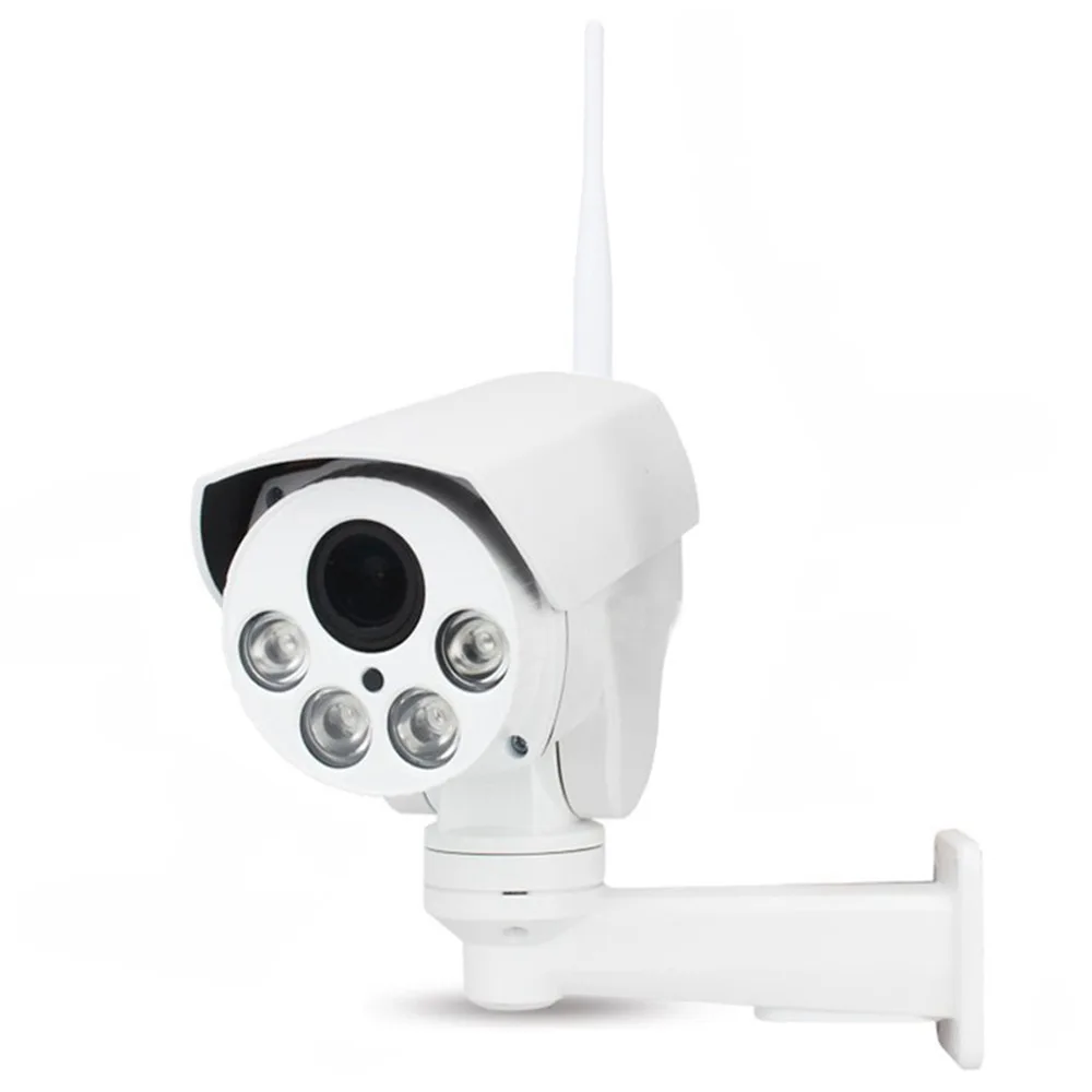 Цилиндрическая IP-камера HD 1080P 5 МП Wi-Fi PTZ оптический зум 5X 10X беспроводная уличная