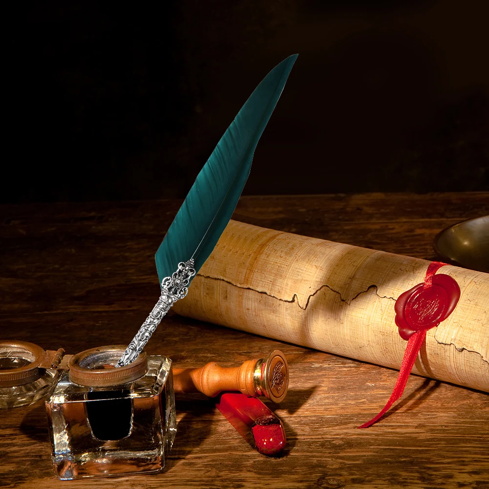 Ручка перьевая для каллиграфии набор чернил письма сделай сам восковая печать