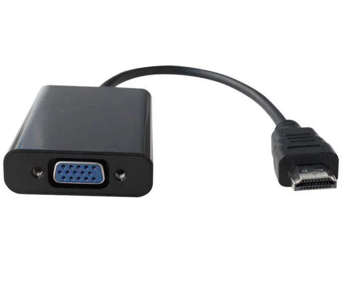 

HDMI To VGA Computer Video Cable Conversion Cable HD Cable Interface Conversion Cable Without Audio