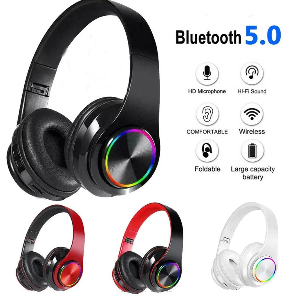 

Bluetooth-светодиодный нитура B39 с микрофоном и поддержкой TF-карты