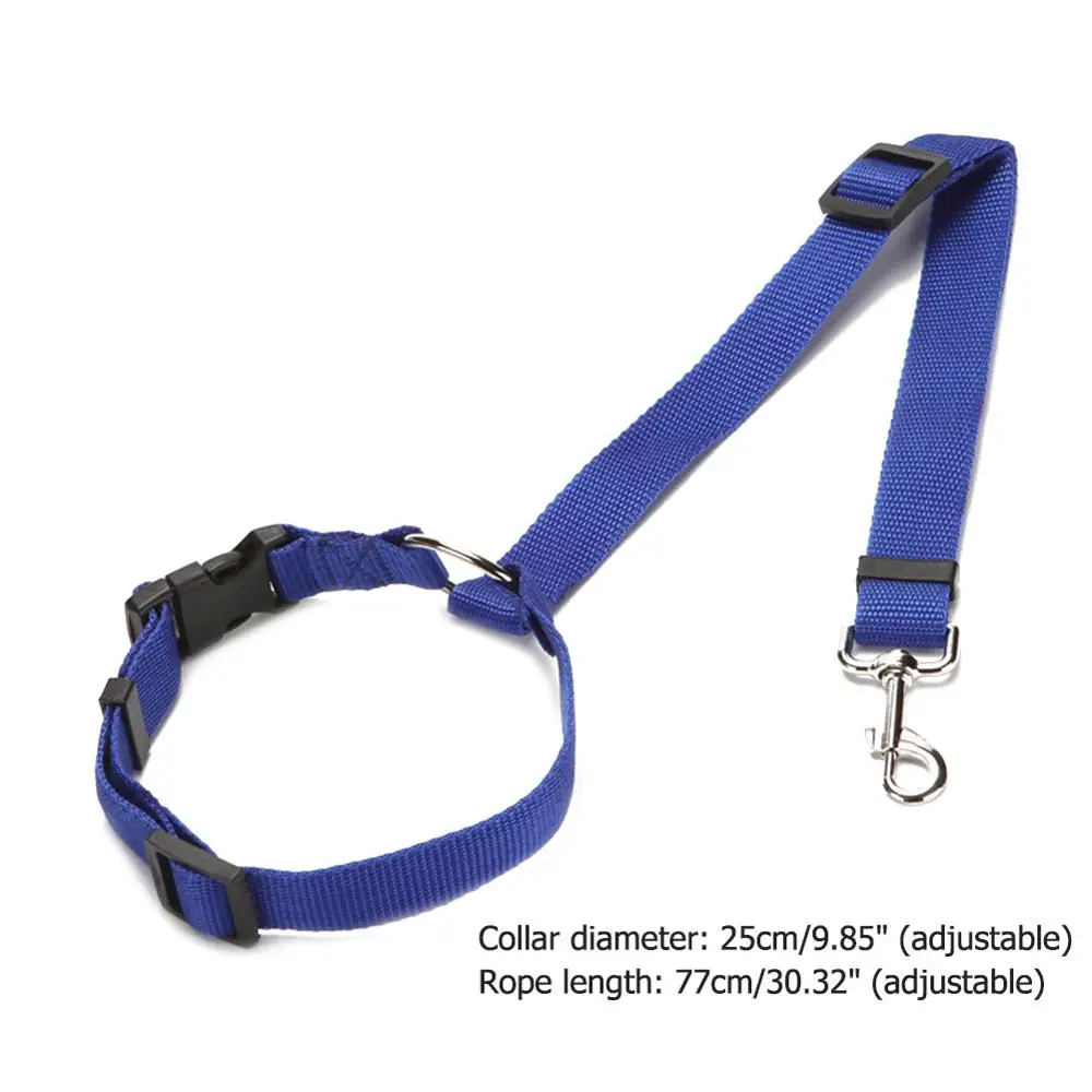 Регулируемый ремень безопасности для домашних собак щенков тяговый шнур прочная