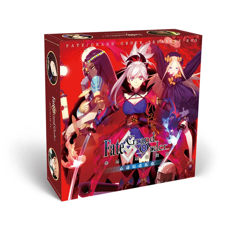 Подарочная коробка с аниме fate grand маленькая игрушечная упаковочная fatego включает