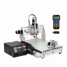 USB Mach3 CNC 6040 4 оси 2200 Вт Гравировальный Станок с пультом дистанционного управления Mach3 для резки металла