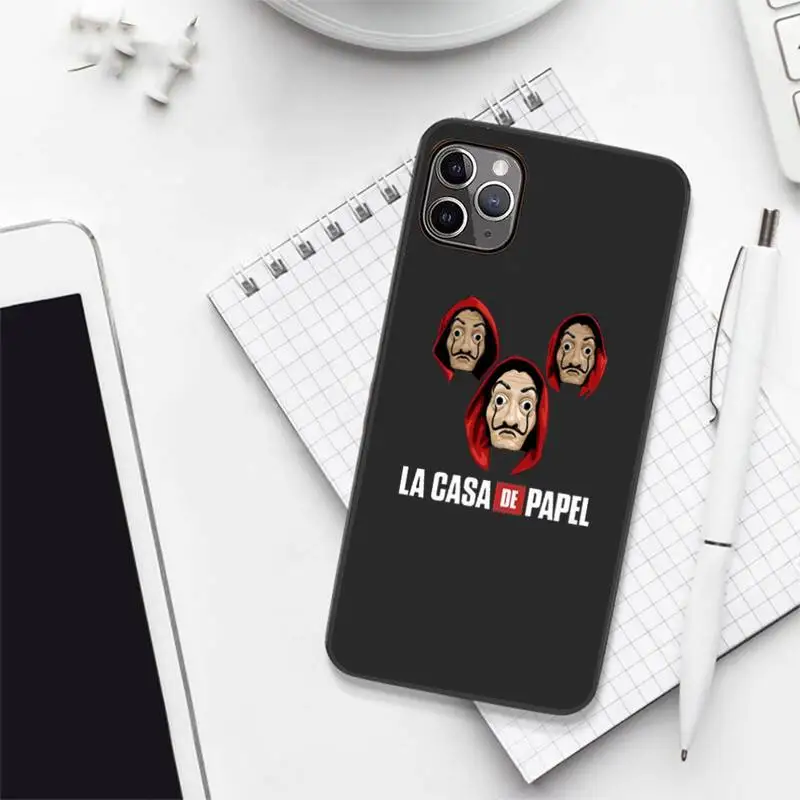 

Money Heist Phone Case for iPhone 12 11 mini pro XS MAX 8 7 6 6S Plus X 5S SE 2020 XR