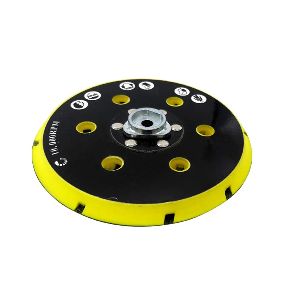 

6"150mm 15Holes Sanding Pad Backing Pad For DA Polisher With Heat Emission Holes High Quality Sanding Pad Plastic Sanding Pad
