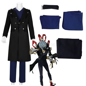 Anime Cosplay Boku no/My Hero Academia Shigaraki Tomura Black Trench + Pant Sets Men Halloween Carnival Show Costume C179M251 Anime Cosplay Boku no/My Hero Academia Shigaraki Tomura Black Trench + Pant Sets Men Halloween Carnival Show Costume C179M251