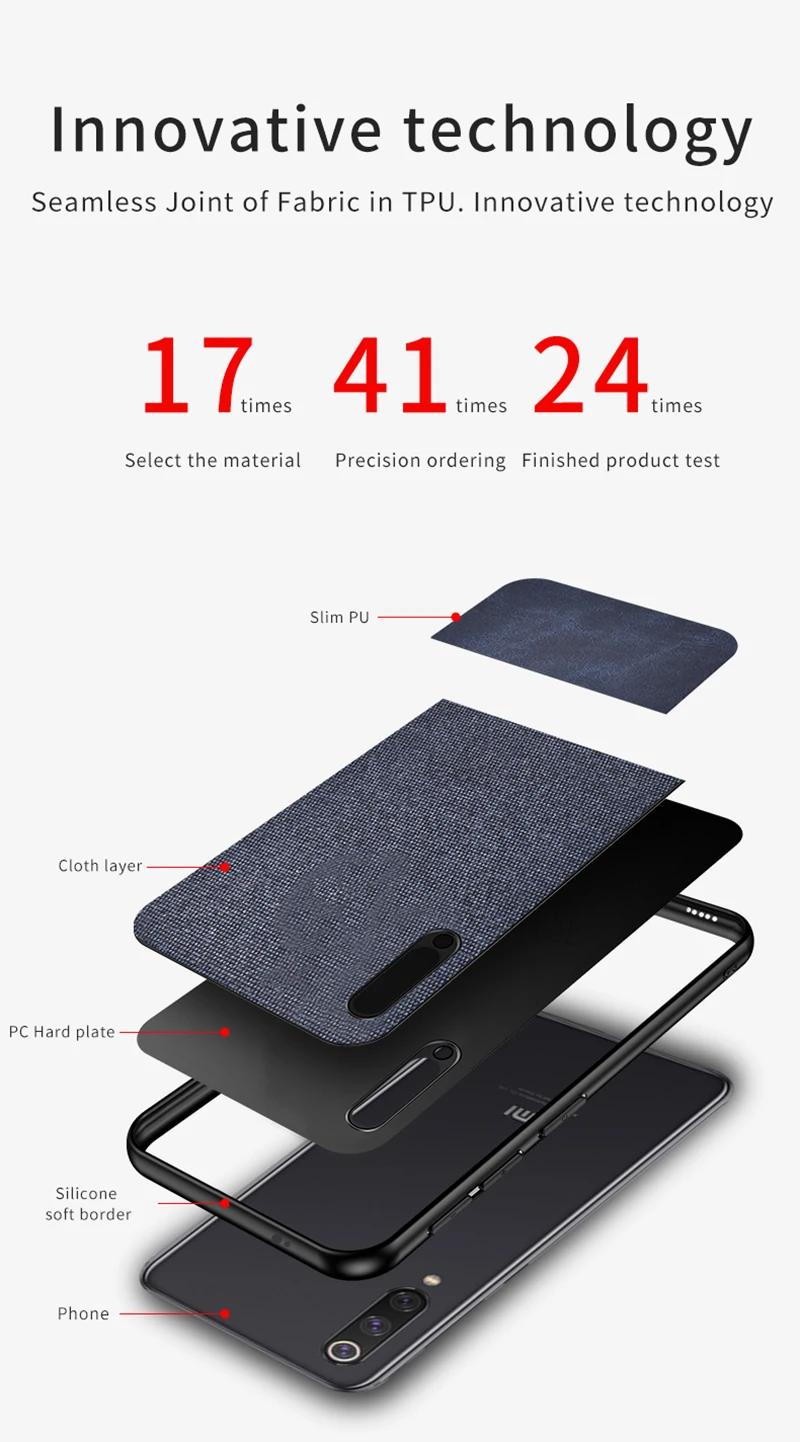 Мягкий чехол-рамка для Xiaomi mi CC9 CC9E 9T Pro mi 8 9 SE A3 A2 Lite Red mi K20 Pro 7A Note 7 6 Pro тканевый ударопрочный чехол