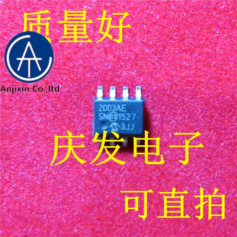 

10pcs real new and orginal real stock MCP2003A-E/SN 2003AE SOP8