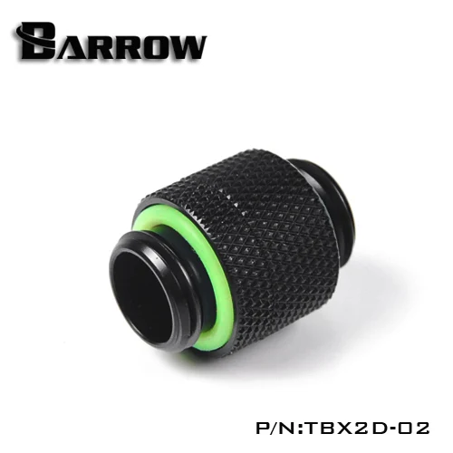 Barrow G1 / 4 ''поворотный двойной адаптер для резьбы водяного