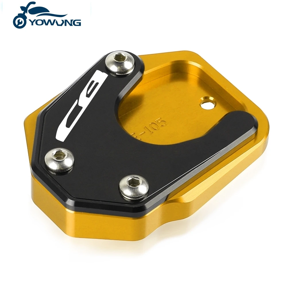 For Honda CB500X CB500F CB150R CB300R CB300F CB400 CB600F CB900F HORNET CNC Side Stand Foot Extension Enlarger Plate Pad | Автомобили и