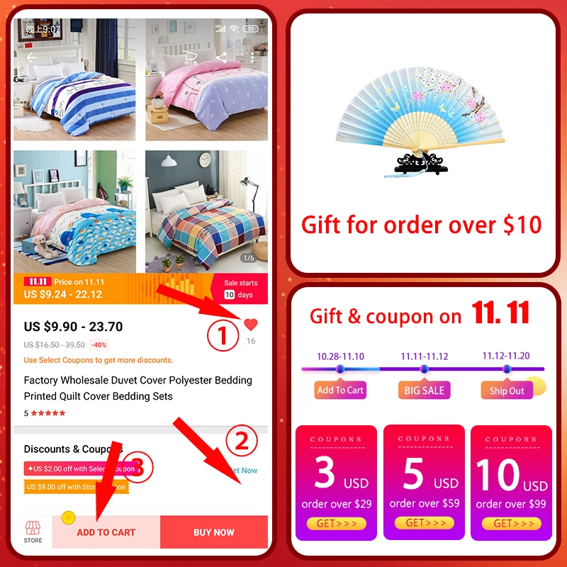 Оптовая продажа с завода Комплект постельного белья из полиэстера|Пододеяльник|