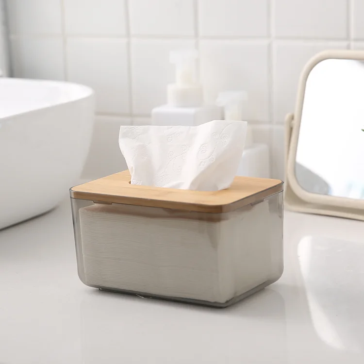 

Container Nordic Tissue Boxes Modern Ornaments Container Wooden Tissue Boxes Napkin Holder Boite Mouchoir Home Items DH50ZJH
