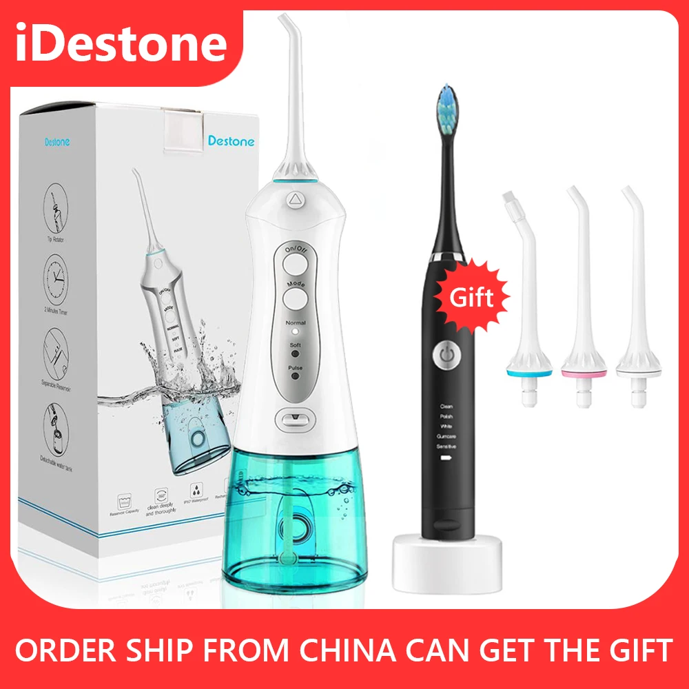 

Ирригатор полости рта Аккумуляторный с резервуаром на 300 мл