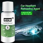 HGKJ-8-20ML Универсальный Автомобильный налобный фонарь, средство для розничного ремонта, жидкость для ремонта автомобиля, пластиковое Восстановленное покрытие, средство для очистки автомобильных фар