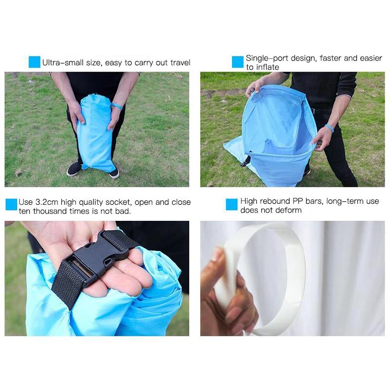 Диван надувной для отдыха на открытом воздухе быстронадувной диван кровать