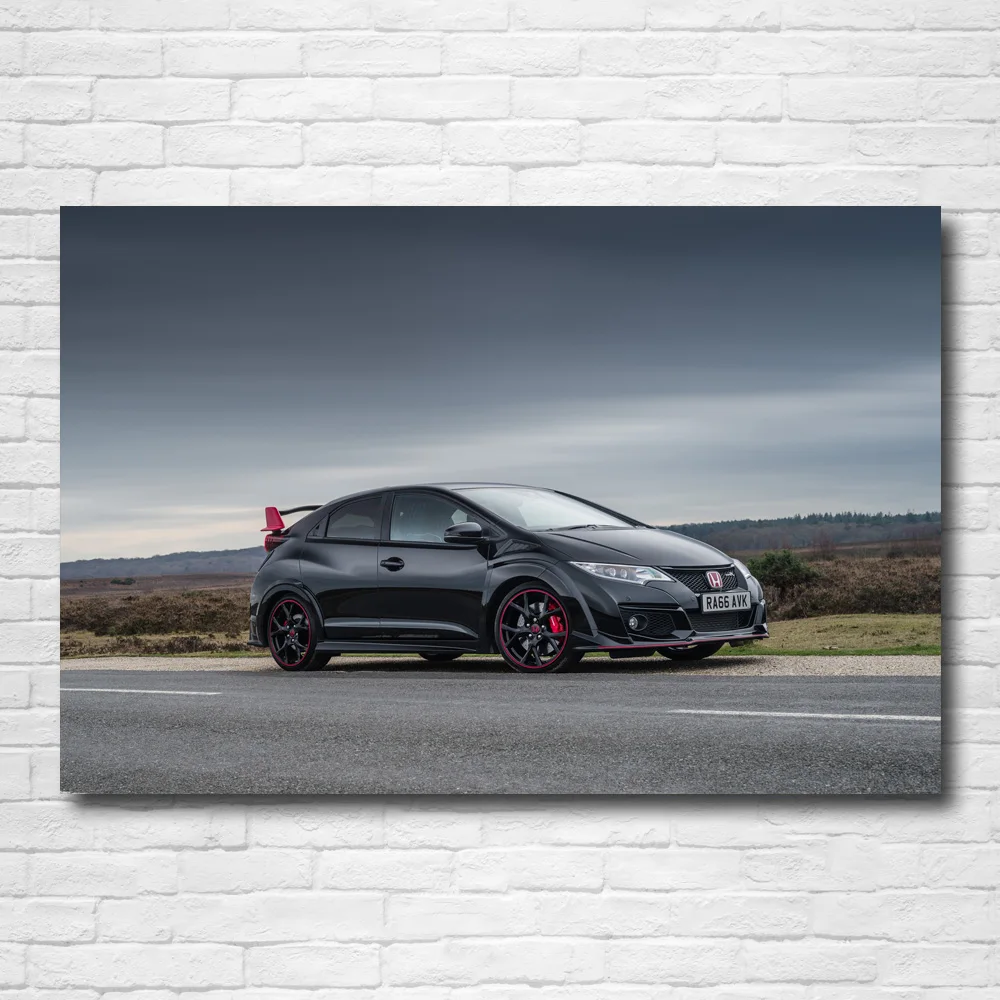 

CIVIC Type R Sportscar Wallpaper Wall Art Posters and Prints Modern Canvas Painting for Home Decor