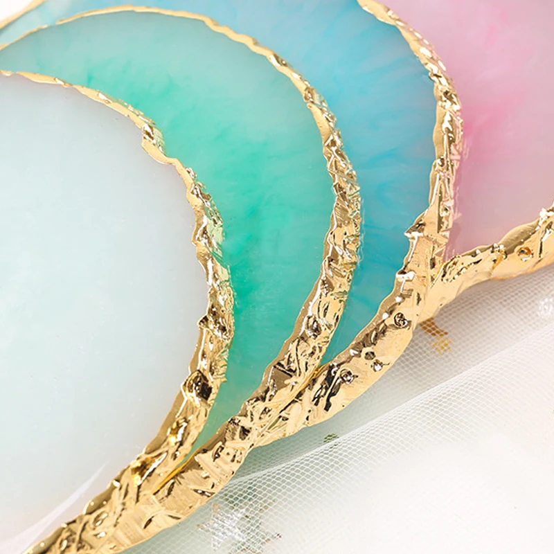 

Wholesale Resin Nail Art Palette Gel Nail Polish Drawing Holder Shelf Color Paint Palette DIY Nail Art Display Plate M3