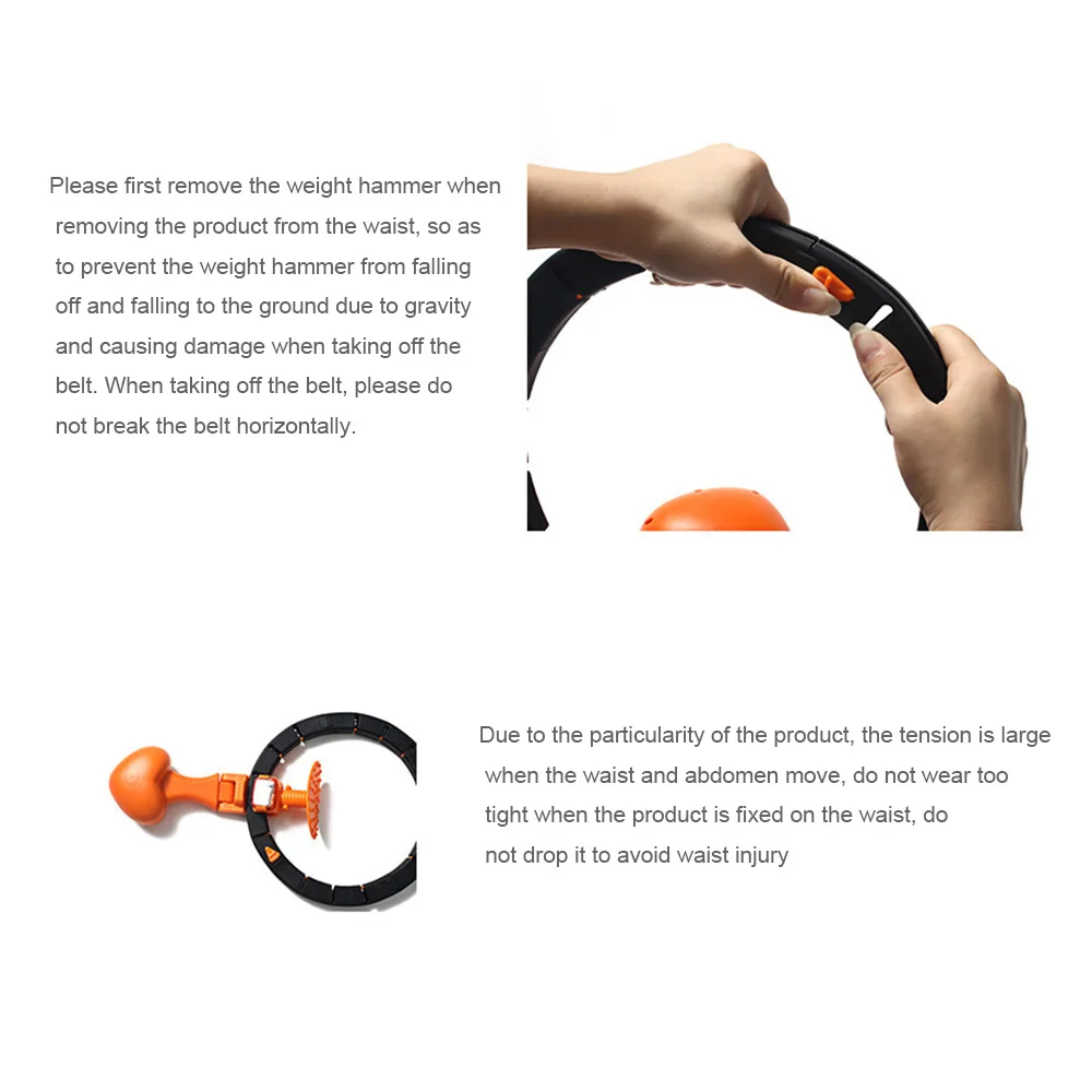 

2020 Smart Counting Detachable Hoops Can Not Drop Adjustable Beginners Thin Waist Weight Loss Fitness Waist Training Ring