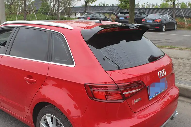 Спойлер для хэтчбека Audi A3 2014-2019 спойлер HSC из АБС-пластика цветной задний