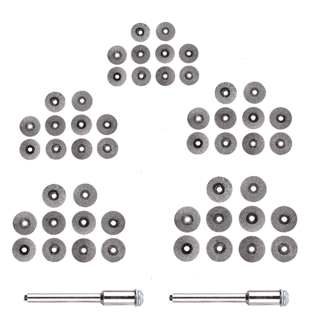

12pcs Diamond Abrasive Disc Woodworking Tool Diamond Cutting Grinding Wheel Discs Saw Blades for Porcelain Tile