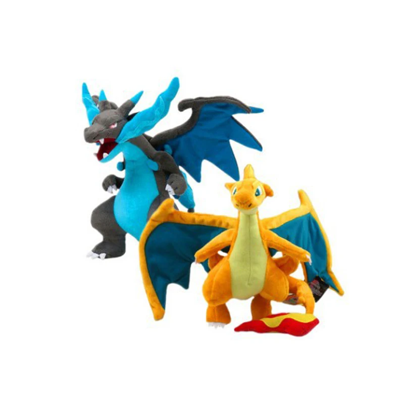 

25cm Pokemon Charizard Plush Toys Mega Evolution X & Y Charizard Plush Toy Doll Soft Stuffed Animals Toy Gift for Children Kids