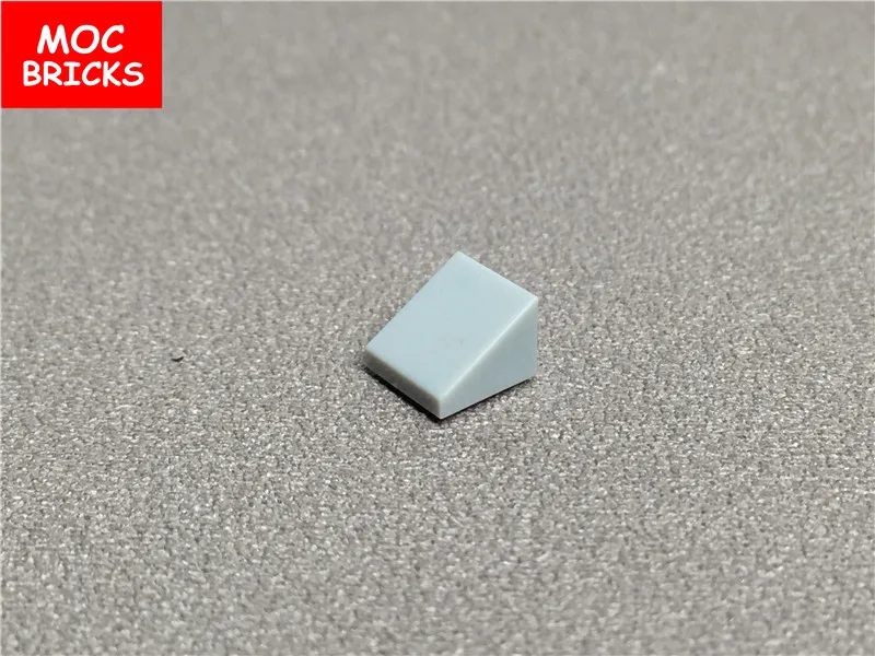 200 шт./лот MOC кирпичи сделай сам красочные склоны 1x1 новая модель с 50746 развивающие