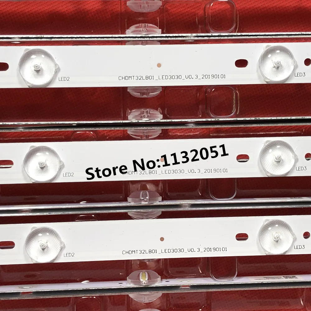3 шт. светодиодный подсветка полосы для Chang hong Hi чувство 32 ''ТВ 850115499 LB C320X14 SVJ320AK3