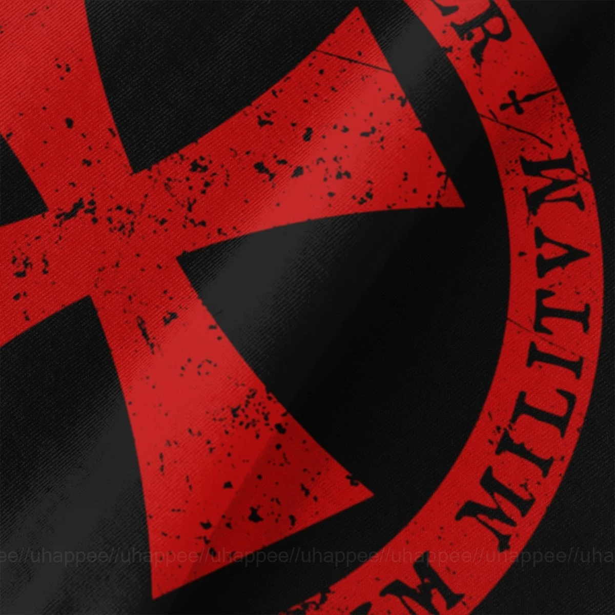 Очень большие Рыцари крест тамплиеров щит гребень тройники Рубашка Homme мода с