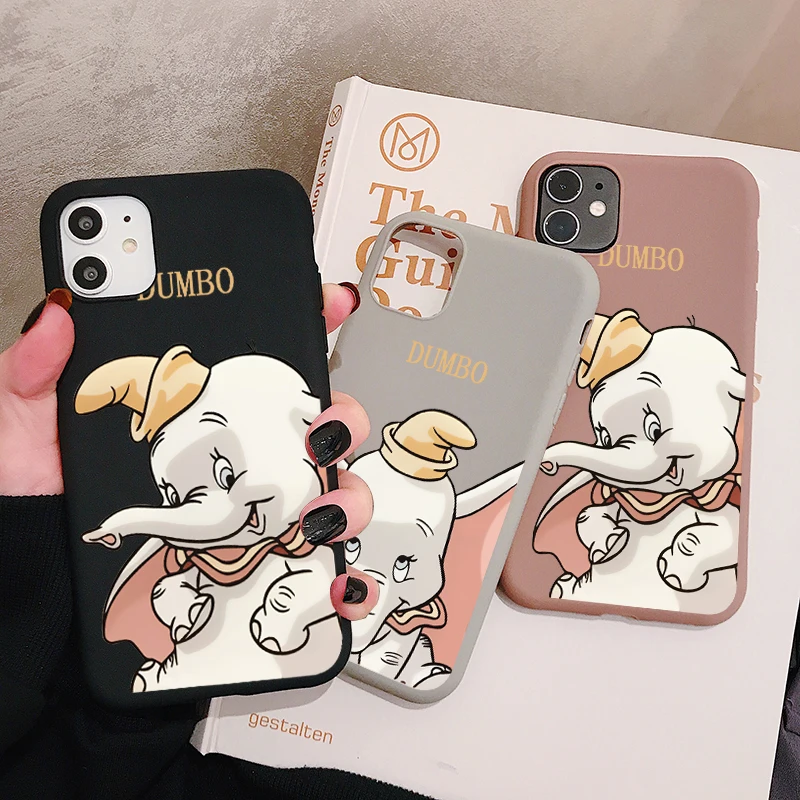 Силиконовый чехол для телефона С Рисунком Слона XiaoMi RedMi Note 8 7 6 5 K20 Pro Матовая