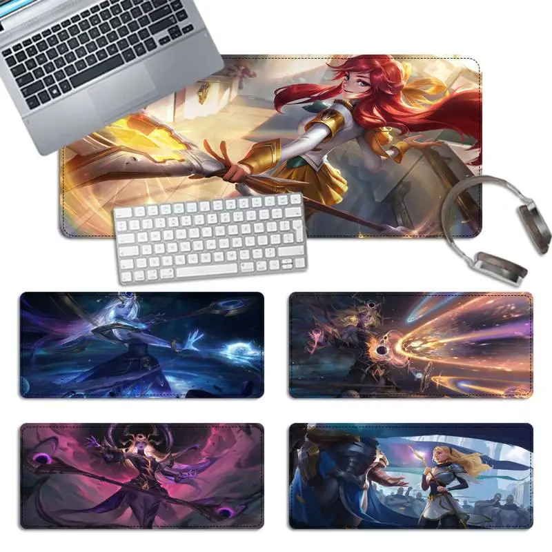 

Designer League of Legends Lux Mouse Pad PC Laptop Gamer Mousepad Anime Antislip Mat Keyboard Desk Mat For Overwatch/CS GO