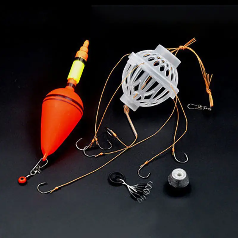 Обновленная версия 1 комплект ловля карпа поплавок с сильным взрывом Крючки