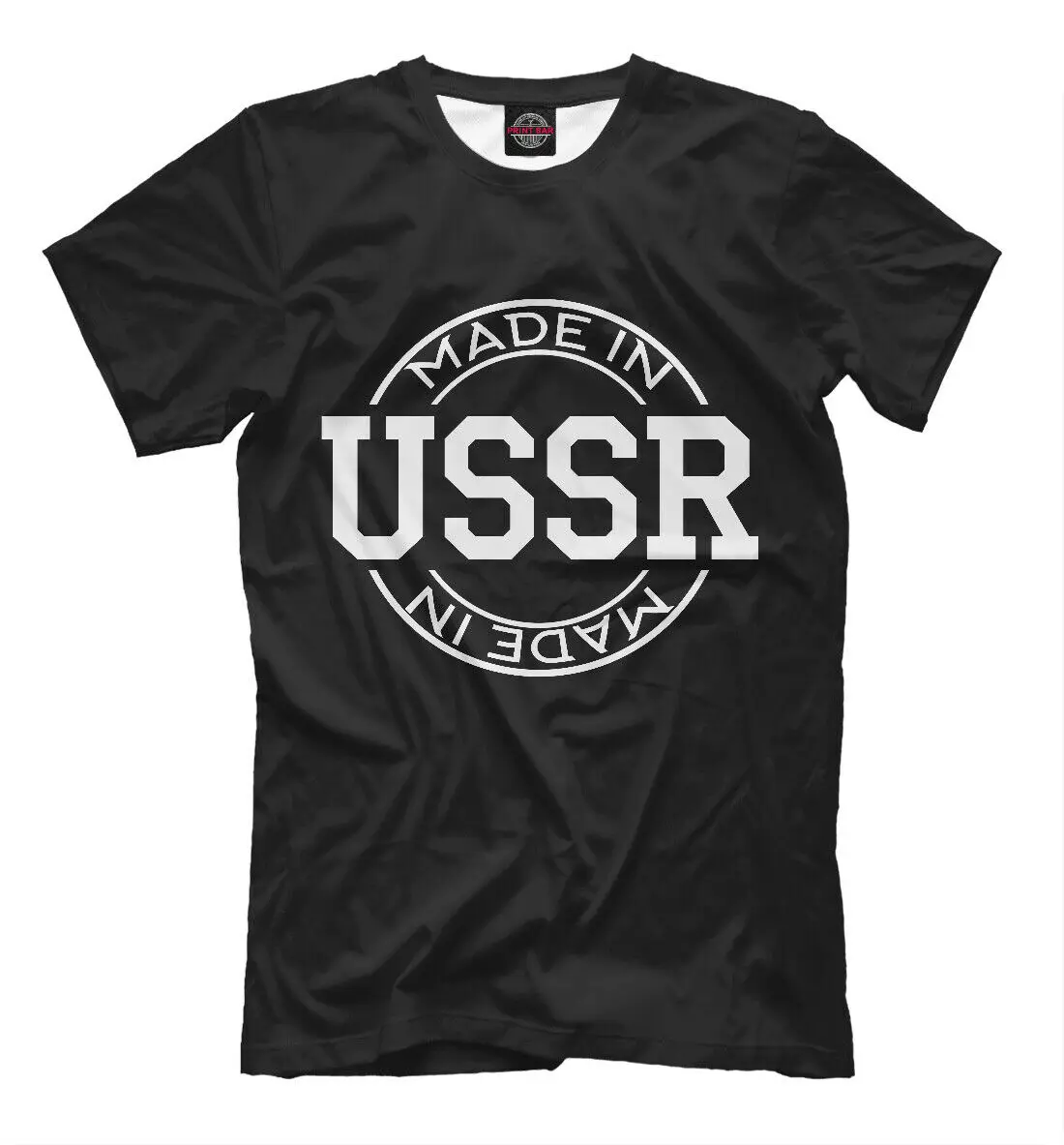 

Made In USSR New T-shirt USSR Russia Soviet Union Shirts Short Casual 100% Cotton
