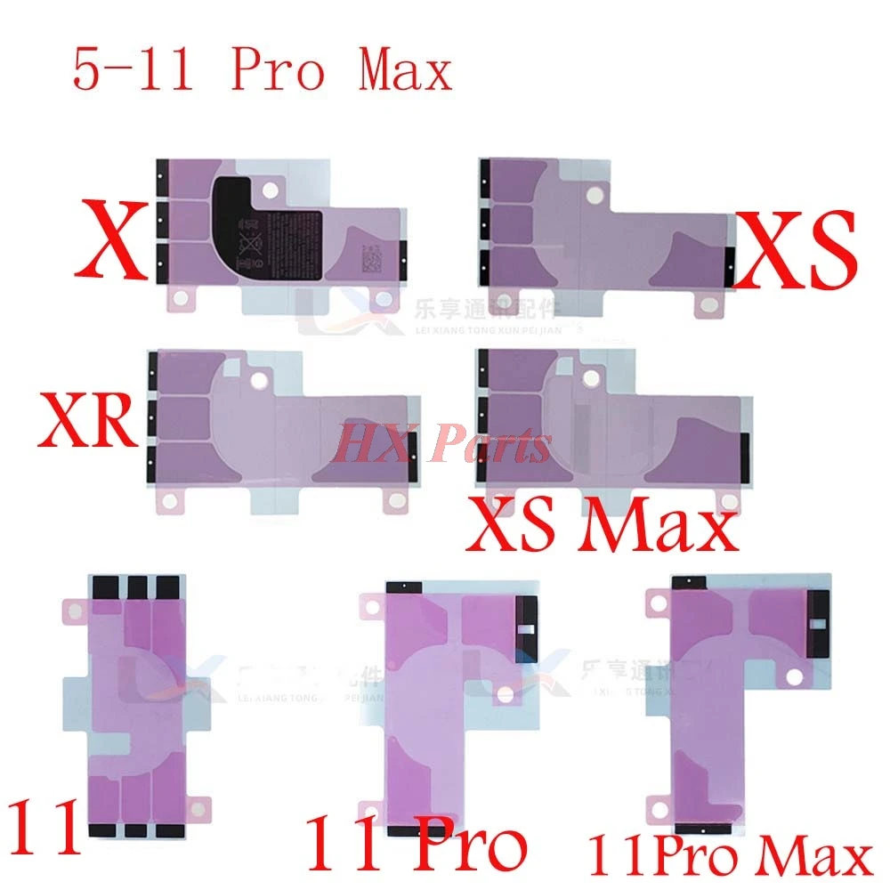 Клейкая лента для аккумулятора 100x клейкая iPhone 5 6 6S 6SP 7 8 8P X Plus XS XR XSM 11 Pro Max 11Pro|battery
