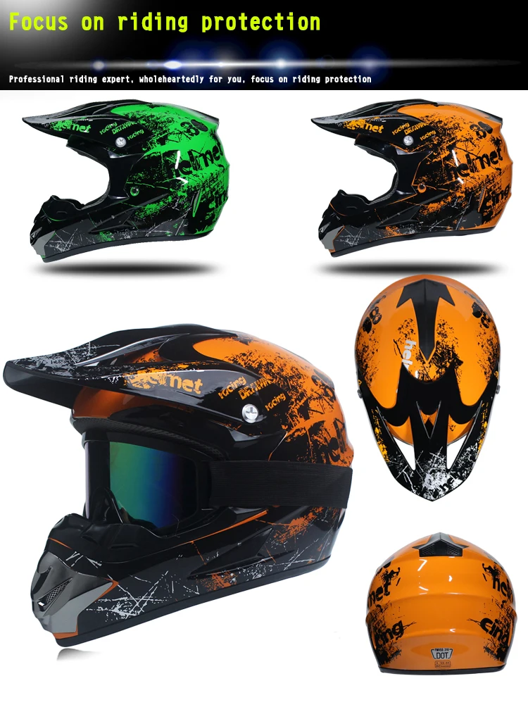 MSUEFKD Лидер продаж мотокросс шлем ATV мотоциклетный шлем Para Moto Casco внедорожные грязи Горные Шлем для езды на мотоцикле, в горошек