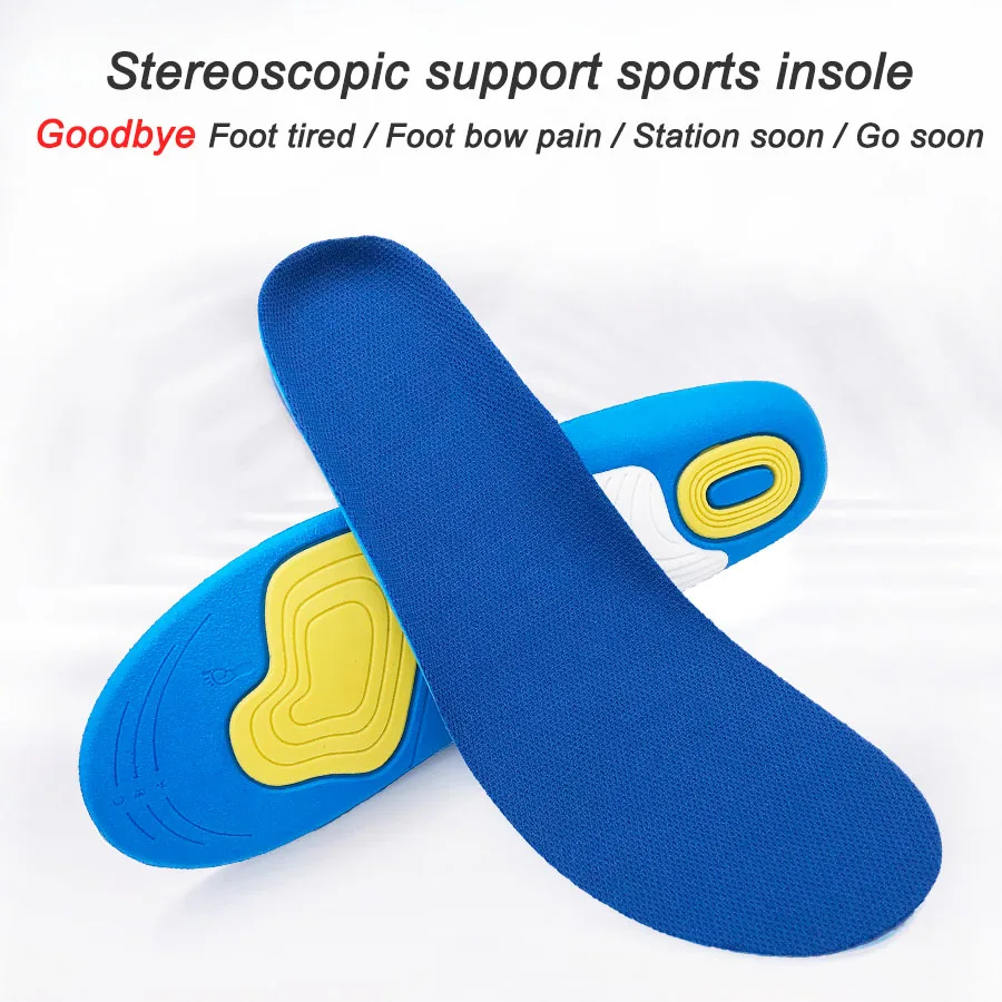 Superapeape Sport Insole Silicone Orthopedic Foot Care For feet Shoes Sole Heel Pain Plantar Fasciitis Shock Absorption Pads