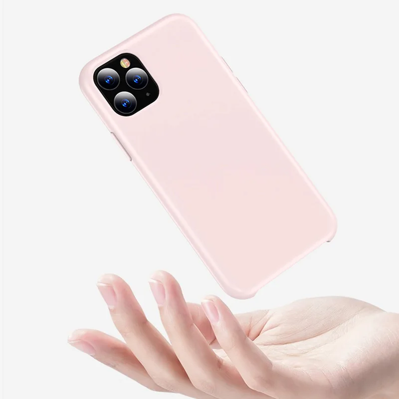 TOTU официальный жидкий силиконовый однотонный чехол для телефона для Iphone 11 11 Pro роскошный яркий чехол для Iphone 11 Pro Max