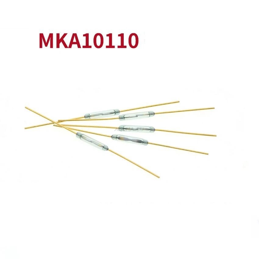 10 шт. геркон пластиковый MKA14103 MKA10110 GPS-14B GPS-14A 2*14 мм антивибрационный магнитный