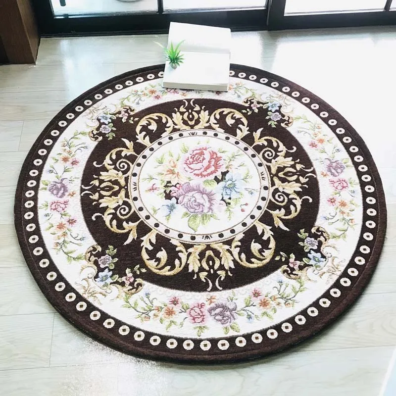 Классический журнальный столик коврики с цветочным принтом ковер для спальни