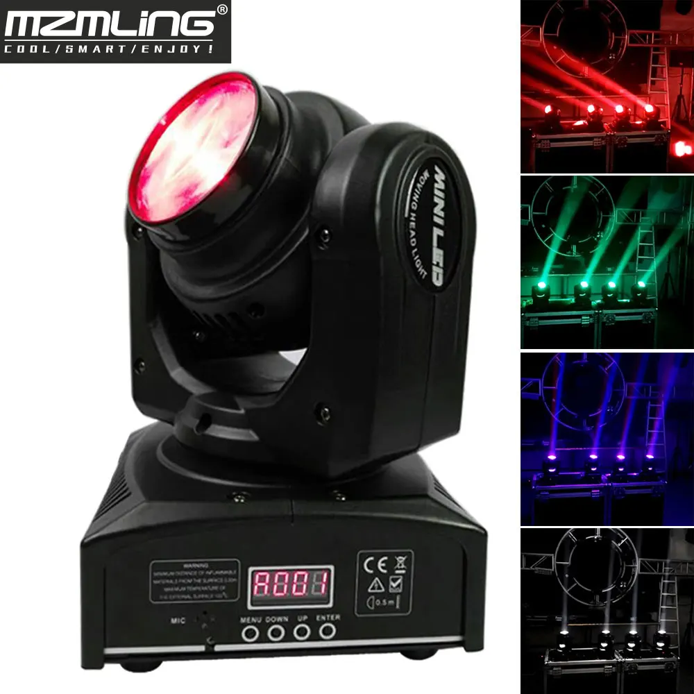 Двухсторонний 2x10 Вт RGBW 4 в 1 лучевой светильник DMX512 светодиодный движущийся