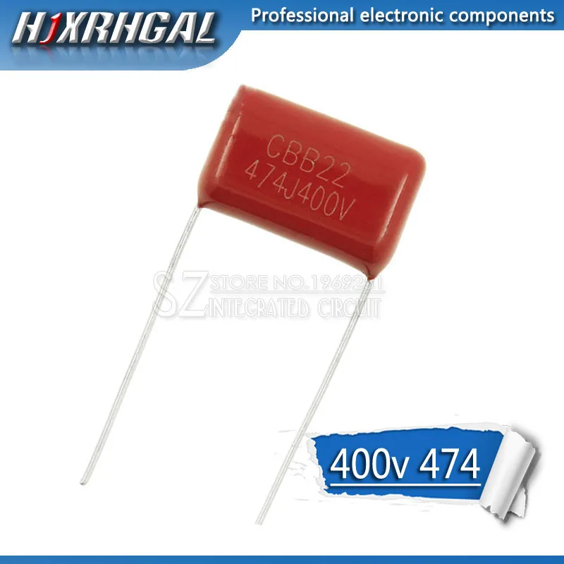 1 шт. 400V474J 0 47 мкФ Pitch 15 мм 470NF 400 В 474 CBB полипропиленовая пленка конденсатор hjxrhgal |