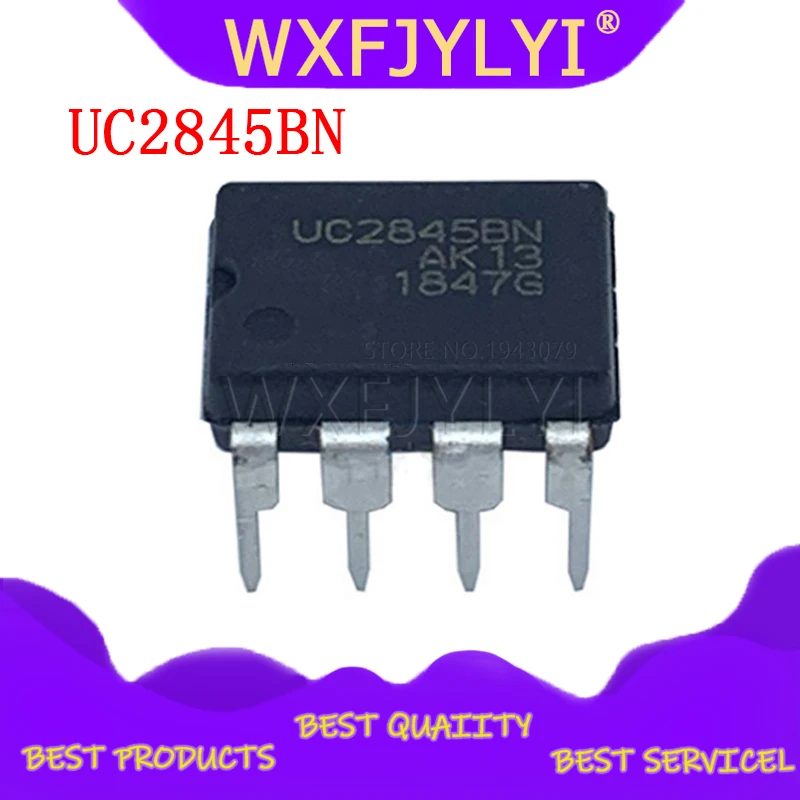 10 шт. UC2845BN DIP8 UC2845B DIP-8 UC2845 DIP 2845 UC2845AN UC2845A