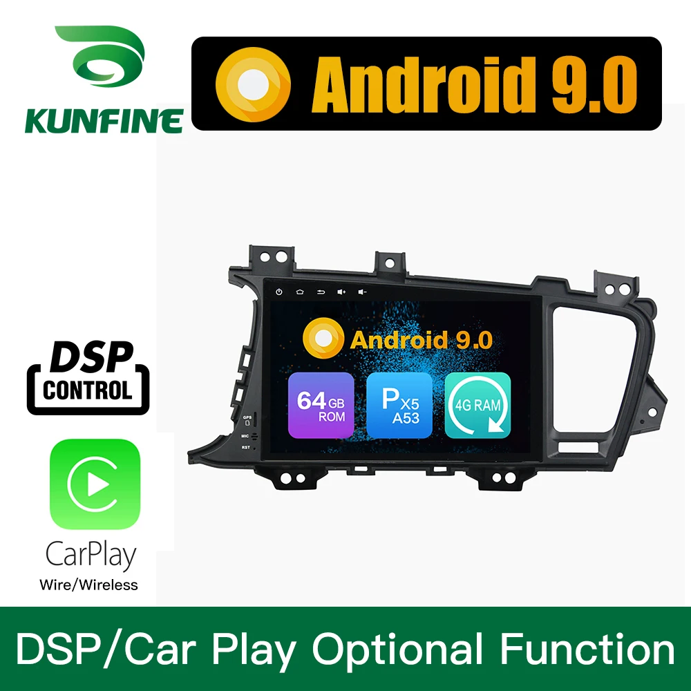 Android 9 0 Восьмиядерный 4 Гб RAM 64 ROM автомобильный DVD GPS навигация мультимедийный