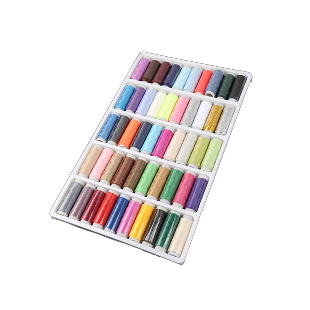 39 шт. маленький рулон бытовой швейной катушки ниток ручная вышивка нить одежда