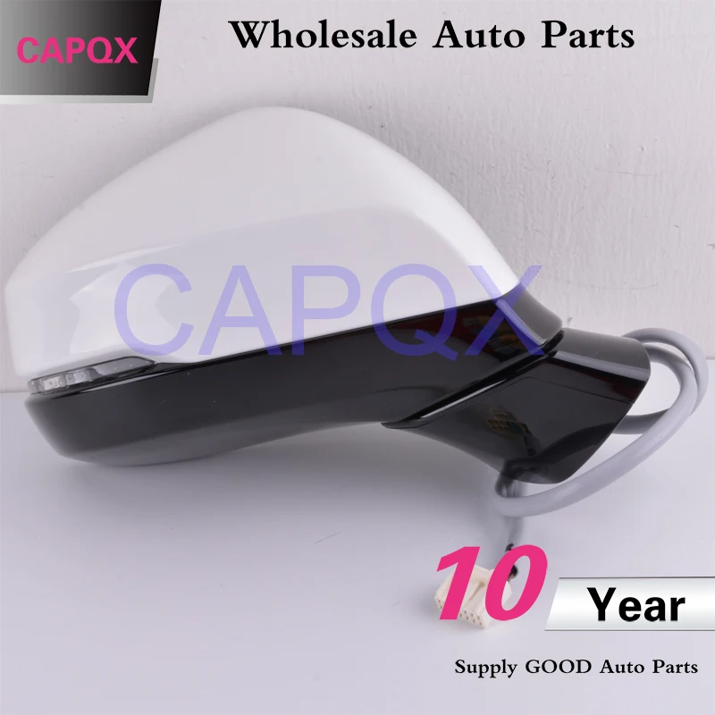 CAPQX 8Pin внешнее зеркало заднего вида боковое Электрический складной для Honda ACCORD EURO