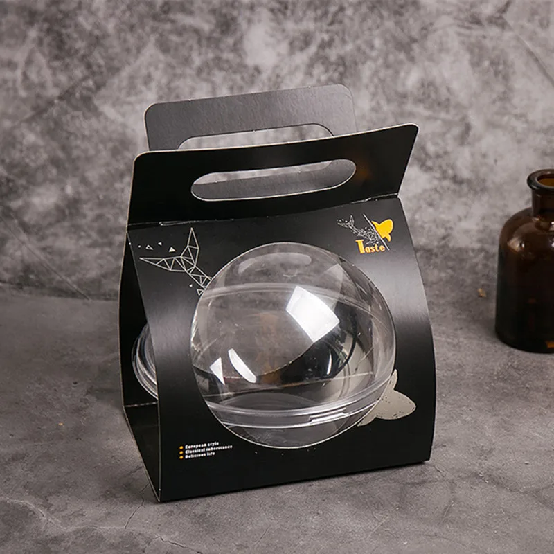 25 шт. высококачественный портативный прозрачный креативный торт десертная чашка