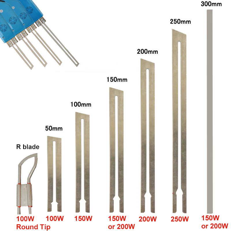 Электрический горячий нож с лезвием из никель хромированного сплава 5/10/15/20/25 см 1