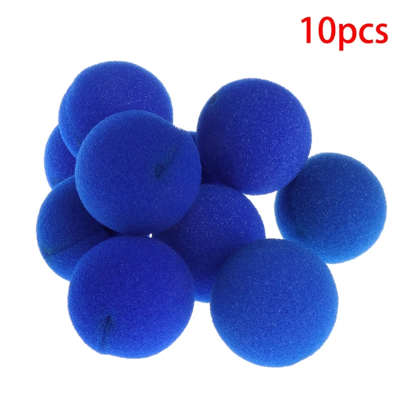

10Pcs Sponge Ball Clown Nose For Christmas Halloween Costume Party Decoration